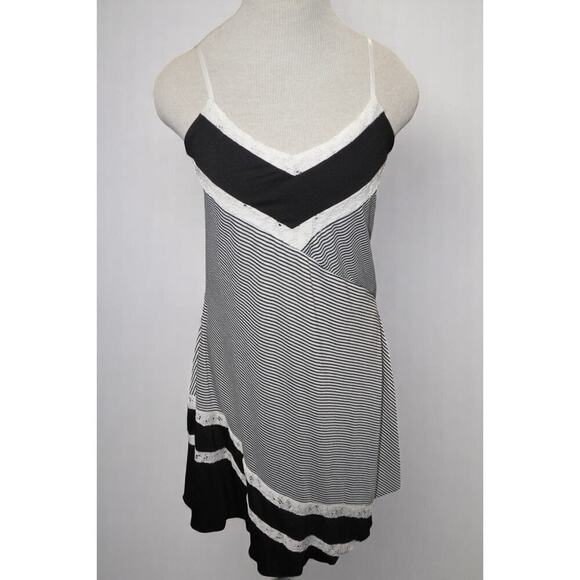 Vintage Crazy Shirts Striped Slip Dress – Size M – Made in Hawaii - Picture 1 of 6